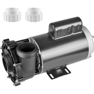 imageVEVOR 2 Speed SPA Pump 56Frame AC 220V Hot Tub SPA Pump 3 HP  200 GPM  6561 ft High Speed or 04 HP  100 GPM  1607 ft Low Speed 2 Port 90 Rotational Interface for Hot Tub56Frame 3HP