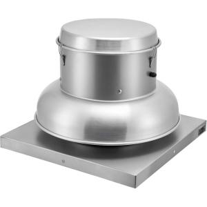 imageVEVOR 2400 CFM Roof Fan Upblast Restaurant Exhaust Fan High Speed Direct Drive Upblast Exhaust Fan 250W2400 CFM