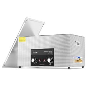 imageVEVOR 2L Sonic Cleaner with Heater Timer ampamp Basket Professional Digital Sonic Cavitation Machine 60W Cleaning Machine for Watch Instruments Glasses Coin Metal Parts Tool22L