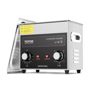 imageVEVOR 2L Sonic Cleaner with Heater Timer ampamp Basket Professional Digital Sonic Cavitation Machine 60W Cleaning Machine for Watch Instruments Glasses Coin Metal Parts Tool3L