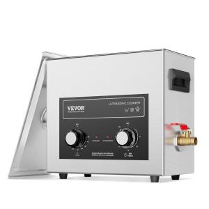 imageVEVOR 2L Sonic Cleaner with Heater Timer ampamp Basket Professional Digital Sonic Cavitation Machine 60W Cleaning Machine for Watch Instruments Glasses Coin Metal Parts Tool6L