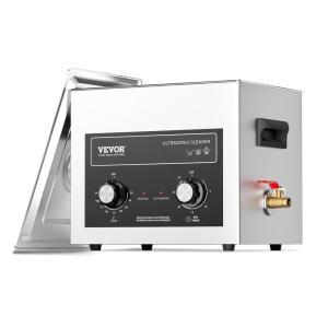 imageVEVOR 2L Sonic Cleaner with Heater Timer ampamp Basket Professional Digital Sonic Cavitation Machine 60W Cleaning Machine for Watch Instruments Glasses Coin Metal Parts Tool10L