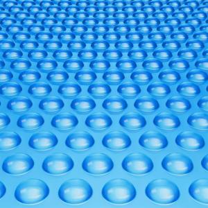 imageVEVOR 32 x 16 ft Rectangle Solar Pool Cover  16 mil Solar Blanket with Bubble Heat Retaining BlueBlue