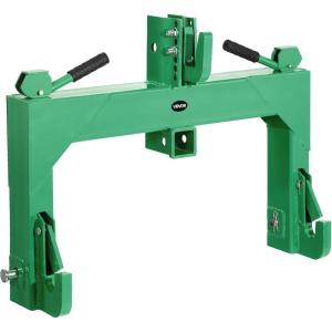 imageVEVOR 3Point Quick Hitch with 2 in Receiver 3000 Lbs Lift Capacity 3Pt Hitch with 5 Level Adjustable Bolt Adaptation to Category 1 ampamp 2 Tractor Heavy Duty 3 Point Attachments OrangeGreen