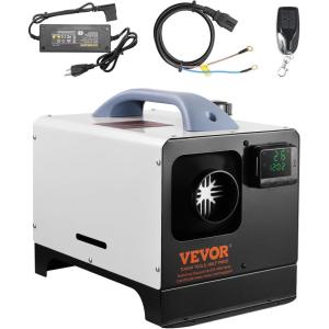 imageVEVOR 58KW Diesel Heater Diesel Air Heater All in One with Remote Control and LCD Screen Fast Heating Low Noise Portable Diesel Heater for Truck Van RV Trailer CamperW