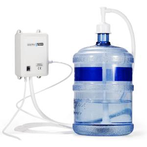 imageVEVOR Bottled Water Dispenser Pump System 5 Gallon Dispensing System Automatic Electric Water Dispenser Single Inlet Water Jug Pump Compatible Use with CoffeeTea Machine Refrigerator Ice MakerCompact