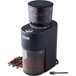 imageVEVOR Coffee Maker with Grinder 8 Cup Coffee Machine Grind and Brew Coffee Maker with 3 Brew Strength Control 24Hour Timer for Auto Brew for Home Office Restaurant20 CUP