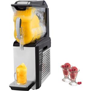 imageVEVOR Commercial Slushy Machine 10L Slushie Machine Frozen Drink Maker 600W Stainless Steel Margarita Wine Slush Smoothies Maker for Commercial and Home Use