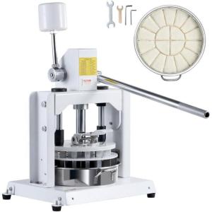 imageVEVOR Dough Divider18PCS Manual Dough Divider Cutter211oz  988oz Dough Press Dough Cutting with 304 Stainless Steel Tray and BladePastry Divider for BakeryRestaurantCommercial Food Preparation18PCSManual