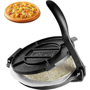 imageVEVOR Electric Tortilla Maker Automatic Corn Tortilla Making Machine with NonStick Coating and Two Molds4 in  6 in Electric Chapatti Machine Suitable for Produce Sopes Roti Pita Tortilla Pizza984 inches