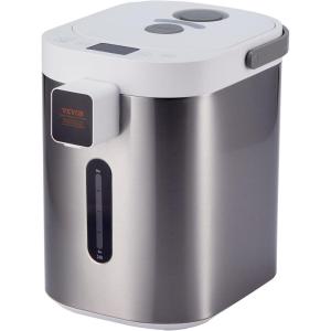 imageVEVOR Hot Water Dispenser Adjustable 4 Temperatures Water Boiler and Warmer 304 Stainless Steel Countertop Water Heater 3Way Dispense for Tea Coffee and Baby Formula 4L135 oz34 Quarts