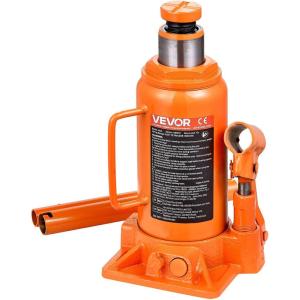 imageVEVOR Hydraulic Bottle Jack 20 Ton44092 lbs Low Profile Welded Bottle Jack with 669126 Lifting Range ampamp 3Section Long Handle for Car Pickup Truck RV Auto Repair Industrial Engineering12T