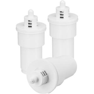 imageVEVOR Pitcher Water Filter Replacements 3Pack 5Stage Water Filter for Pitchers and Dispensers No BPA Last 3 Months or 40 Gallons Reduce Limescale Lead Chlorine for Water Filter Pitcher 6216