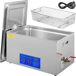 imageVEVOR Professional Ultrasonic Cleaner 10L25 Gal Easy to Use with Digital Timer ampamp Heater Stainless Steel Industrial Machine for Jewelry Dentures Small Parts 110V FCCCERoHS Certified22L