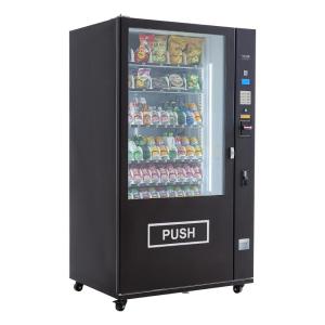 imageVEVOR Refrigerated Combo Vending Machine 36 Slots Commercial Snack Soda Drink Vending Machine with ICT BillCoin Acceptor 6layer Large Capacity for Business Shopping Mall Office School60 Slots