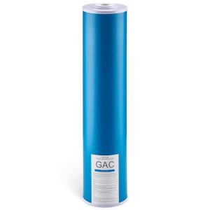 imageVEVOR Whole House Water Filter Replacement Cartridge 45quot x 20quot Iron ampamp Manganese Reducing Replacement Filter for 3Stage Whole Home Water Filtration System Reduce Chlorine Bad Taste OdorGAC Filter