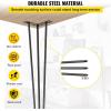 imageHappybuy Hairpin Table Legs 24quot Black Set of 4 Desk Legs 880lbs Load Capacity Each 220lbs Hairpin Desk Legs 3 Rods for Bench Desk Dining End Table Chairs Carbon Steel DIY Heavy Duty Furniture Legs34 Inch