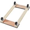 imageHardwood Furniture Moving Dolly 30 in x 18 in 4 x 3 PP Swivel Casters Heavy Duty Wooden Mover Dollies Moving Cart with Wheels for Heavy Furniture 1000 lbs Capacity 1 Pack30in x 18in1 Pack
