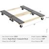 imageHardwood Furniture Moving Dolly 30 in x 18 in 4 x 3 PP Swivel Casters Heavy Duty Wooden Mover Dollies Moving Cart with Wheels for Heavy Furniture 1000 lbs Capacity 1 Pack30in x 18in 2 Pack