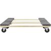 imageHardwood Furniture Moving Dolly 30 in x 18 in 4 x 3 PP Swivel Casters Heavy Duty Wooden Mover Dollies Moving Cart with Wheels for Heavy Furniture 1000 lbs Capacity 1 Pack30in x 18in 2 Pack