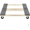 imageHardwood Furniture Moving Dolly 30 in x 18 in 4 x 3 PP Swivel Casters Heavy Duty Wooden Mover Dollies Moving Cart with Wheels for Heavy Furniture 1000 lbs Capacity 1 Pack30in x 18in 2 Pack