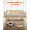 imageHardwood Furniture Moving Dolly 30 in x 18 in 4 x 3 PP Swivel Casters Heavy Duty Wooden Mover Dollies Moving Cart with Wheels for Heavy Furniture 1000 lbs Capacity 1 Pack4 Pack 6Inch