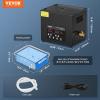 imageVEVOR 10L Ultra Sonic Cleaner 240W Digital Ultrasonic Cleaning Machine with Gentle Mode ampamp Upgraded Degassing 40kHz Industrial Ultrasound Cleaner with Heater ampamp Timer for Retainer Jewelry Tools10L