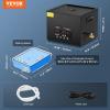 imageVEVOR 10L Ultra Sonic Cleaner 240W Digital Ultrasonic Cleaning Machine with Gentle Mode ampamp Upgraded Degassing 40kHz Industrial Ultrasound Cleaner with Heater ampamp Timer for Retainer Jewelry Tools15L
