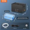 imageVEVOR 10L Ultra Sonic Cleaner 240W Digital Ultrasonic Cleaning Machine with Gentle Mode ampamp Upgraded Degassing 40kHz Industrial Ultrasound Cleaner with Heater ampamp Timer for Retainer Jewelry Tools30L