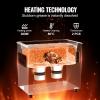 imageVEVOR 10L Ultra Sonic Cleaner 240W Digital Ultrasonic Cleaning Machine with Gentle Mode ampamp Upgraded Degassing 40kHz Industrial Ultrasound Cleaner with Heater ampamp Timer for Retainer Jewelry Tools3L