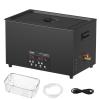 imageVEVOR 10L Ultra Sonic Cleaner 240W Digital Ultrasonic Cleaning Machine with Gentle Mode ampamp Upgraded Degassing 40kHz Industrial Ultrasound Cleaner with Heater ampamp Timer for Retainer Jewelry Tools30L