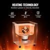 imageVEVOR 10L Ultra Sonic Cleaner 240W Digital Ultrasonic Cleaning Machine with Gentle Mode ampamp Upgraded Degassing 40kHz Industrial Ultrasound Cleaner with Heater ampamp Timer for Retainer Jewelry Tools2L