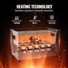 imageVEVOR 10L Ultra Sonic Cleaner 240W Digital Ultrasonic Cleaning Machine with Gentle Mode ampamp Upgraded Degassing 40kHz Industrial Ultrasound Cleaner with Heater ampamp Timer for Retainer Jewelry Tools30L