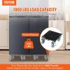 imageVEVOR 1200 lbs Furniture Dolly Heavy Duty Furniture Movers with 5X 360 Wheels 53 Inch Carbon Steel Panel Includes Lifter Jacks Furniture Lift Slider Tool Set for Appliances Sofa Piano Fridge4 Pack 64x69