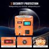 imageVEVOR Auto Variable Voltage Transformer 500VA 384 Amp 110V Input 0130V Output AC Voltage Regulator with LCD Display 4 Extra Fuses Thermal Control Switch for Home Industrial OfficeLCD Display