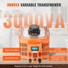 imageVEVOR Auto Variable Voltage Transformer 500VA 384 Amp 110V Input 0130V Output AC Voltage Regulator with LCD Display 4 Extra Fuses Thermal Control Switch for Home Industrial OfficeLCD Display