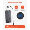 imageVEVOR Battery Pack for Reclining Furniture 5000 mAh Rechargeable Recliner Battery Pack with Universal 2Pin Connection and LED Display Screen for Electric Recliner Sofa Couch and Lift Chair5000mAh battery