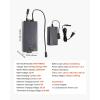 imageVEVOR Battery Pack for Reclining Furniture 5000 mAh Rechargeable Recliner Battery Pack with Universal 2Pin Connection and LED Display Screen for Electric Recliner Sofa Couch and Lift Chair2500mAh set
