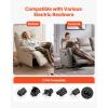imageVEVOR Battery Pack for Reclining Furniture 5000 mAh Rechargeable Recliner Battery Pack with Universal 2Pin Connection and LED Display Screen for Electric Recliner Sofa Couch and Lift Chair2500mAh set