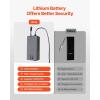 imageVEVOR Battery Pack for Reclining Furniture 5000 mAh Rechargeable Recliner Battery Pack with Universal 2Pin Connection and LED Display Screen for Electric Recliner Sofa Couch and Lift Chair5000mAh battery