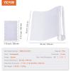 imageVEVOR Clear Table Cover Protector 48 inch1230 mm Round Table Cover 15 mm Thick PVC Plastic Tablecloth Waterproof Desktop Protector for Writing Desk Coffee Table Dining Room Table36 x 36 Square