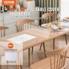 imageVEVOR Clear Table Cover Protector 48 inch1230 mm Round Table Cover 15 mm Thick PVC Plastic Tablecloth Waterproof Desktop Protector for Writing Desk Coffee Table Dining Room Table96 x 42 Oblong