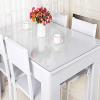 imageVEVOR Clear Table Cover Protector 48 inch1230 mm Round Table Cover 15 mm Thick PVC Plastic Tablecloth Waterproof Desktop Protector for Writing Desk Coffee Table Dining Room Table96 x 42 Rectangular