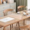 imageVEVOR Clear Table Cover Protector 48 inch1230 mm Round Table Cover 15 mm Thick PVC Plastic Tablecloth Waterproof Desktop Protector for Writing Desk Coffee Table Dining Room Table96 x 42 Oblong