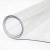 imageVEVOR Clear Table Cover Protector 48 inch1230 mm Round Table Cover 15 mm Thick PVC Plastic Tablecloth Waterproof Desktop Protector for Writing Desk Coffee Table Dining Room Table36 x 60 Rectangular