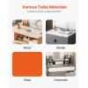 imageVEVOR Clear Table Cover Protector 48 inch1230 mm Round Table Cover 15 mm Thick PVC Plastic Tablecloth Waterproof Desktop Protector for Writing Desk Coffee Table Dining Room Table72 x 36 Rectangular