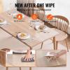 imageVEVOR Clear Table Cover Protector 48 inch1230 mm Round Table Cover 15 mm Thick PVC Plastic Tablecloth Waterproof Desktop Protector for Writing Desk Coffee Table Dining Room Table32 x 16 Rectangular