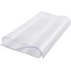 imageVEVOR Clear Table Cover Protector 48 inch1230 mm Round Table Cover 15 mm Thick PVC Plastic Tablecloth Waterproof Desktop Protector for Writing Desk Coffee Table Dining Room Table32 x 16 Rectangular