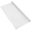 imageVEVOR Clear Table Cover Protector 48 inch1230 mm Round Table Cover 15 mm Thick PVC Plastic Tablecloth Waterproof Desktop Protector for Writing Desk Coffee Table Dining Room Table100 x 45 Rectangular