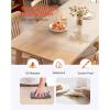 imageVEVOR Clear Table Cover Protector 48 inch1230 mm Round Table Cover 15 mm Thick PVC Plastic Tablecloth Waterproof Desktop Protector for Writing Desk Coffee Table Dining Room Table72 x 36 Rectangular